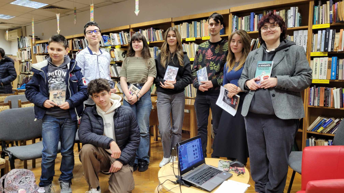 Киношкола "Братя Люмиер" - открит урок-2024 заедно с Елица Матеева